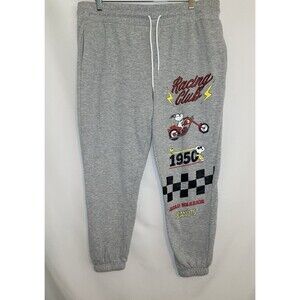 Peanuts Juniors‎ Snoopy Racing Club Graphic Jogger Pants Size XXXL